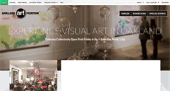 Desktop Screenshot of oaklandartmurmur.org